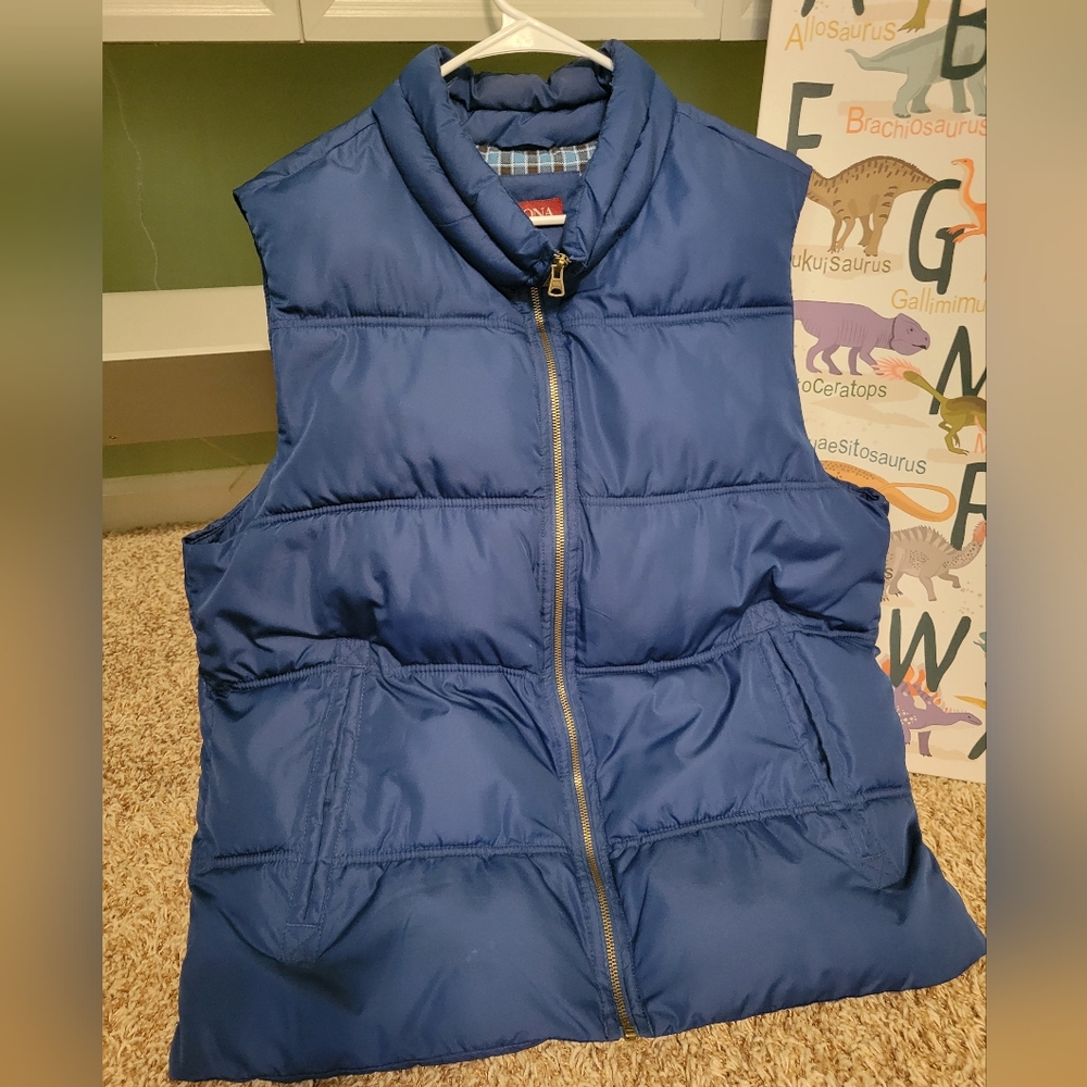 Men's Merona Puffer Vest, Size L